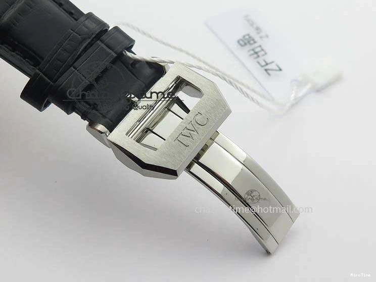 MIROTIME 0410 Portuguese Chrono IW371432 “Laureus” ZF 1:1 Best Edition On Black Leather Strap A79350 (Slim Movement) WaterResistant 7262